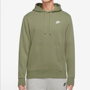 Brand New Nike Men’s Olive Green Pullover Hoodie XXL
